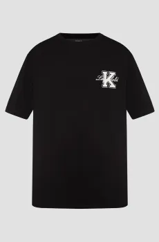Мужская черная футболка Черный M Karl Lagerfeld 552221.755148;990