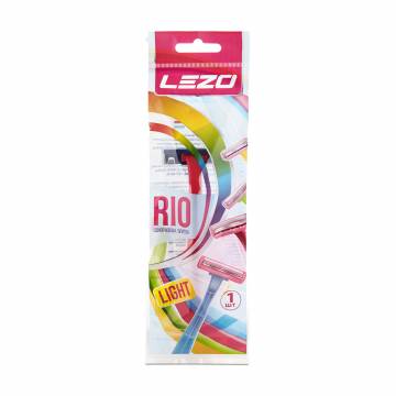 Станок для бритья LEZO Rio женский одноразовый, 1 шт Станок для бритья LEZO Rio женский одноразовый, 1 шт