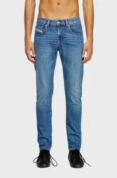 Мужские синие джинсы 2019 D-STRUKT Синий 32-30 Diesel A03562 0KIAL
