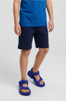 Сандалі на липучках - індиго