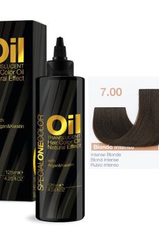 Окрашивающее масло для волос Trendy Hair Special One Color Oil Translucent Hair Color, 7.00 Intense Blonde, 125 мл