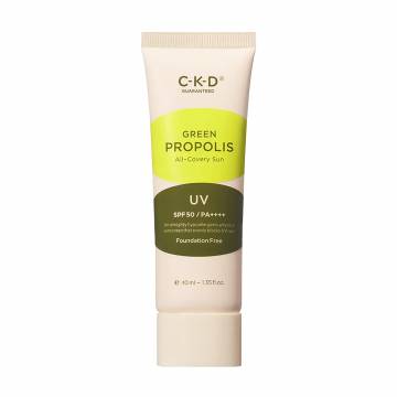 Солнцезащитный крем для лица CKD Green Propolis All-Covery Sun SPF 50+ PA++++, 40 мл Солнцезащитный крем для лица CKD Green Propolis All-Covery Sun SPF 50+ PA++++, 40 мл