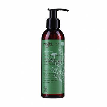 Органическое жидкое алеппское мыло Najel Aleppo Liquid Soap Organic Chamomile Water с органической водой ромашки, 200 мл Органическое жидкое алеппское мыло Najel Aleppo Liquid Soap Organic Chamomile Water с органической водой ромашки, 200 мл