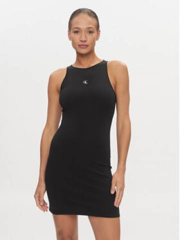 Calvin Klein Jeans Літня сукня Racerback Milano J20J223067 Чорний Slim Fit Calvin Klein Jeans Літня сукня Racerback Milano J20J223067 Чорний Slim Fit