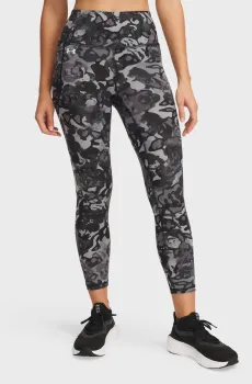 Женские черные камуфляжные тайтсы Motion Ankle Leg Print Черный XS Under Armour 1373927-005