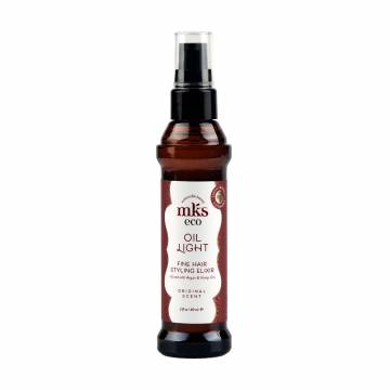 Легкое разглаживающее масло MKS ECO Oil Light Fine Hair Styling Elixir Original Scent для тонких и нежных волос, 60 мл Легкое разглаживающее масло MKS ECO Oil Light Fine Hair Styling Elixir Original Scent для тонких и нежных волос, 60 мл