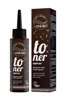 Тонер для волос OnlyBio Hair in Balance Toner, Espresso, 100 мл