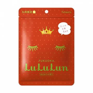 Тканевая маска для лица Lululun Regions Fukuoka Strawberries, 7 шт Тканевая маска для лица Lululun Regions Fukuoka Strawberries, 7 шт