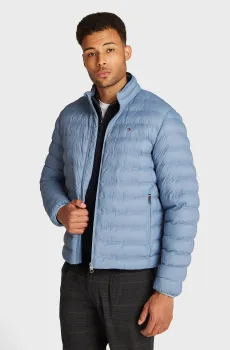 Мужская синяя куртка PACKABLE RECYCLED JACKET Синий M Tommy Hilfiger MW0MW37634