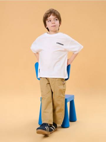 Джинси pull on - бежевий Джинси pull on - бежевий