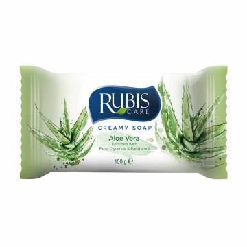 Твердое мыло Rubis Care Aloe Vera Creamy Soap Алоэ вера, 100 г Твердое мыло Rubis Care Aloe Vera Creamy Soap Алоэ вера, 100 г