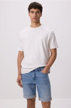Reserved - Джинсові шорти slim fit - синій - 5302L-55J