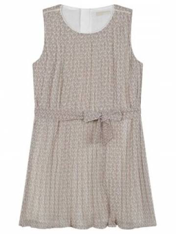 MICHAEL KORS KIDS Елегантне плаття R12142 S Écru Regular Fit MICHAEL KORS KIDS Елегантне плаття R12142 S Écru Regular Fit