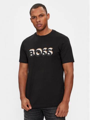 Boss Футболка Tiburt 427 50506923 Чорний Regular Fit Boss Футболка Tiburt 427 50506923 Чорний Regular Fit