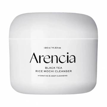 Очищающее средство для лица Arencia Black Tea & Yuzu Rice Mochi Cleanser, 120 г