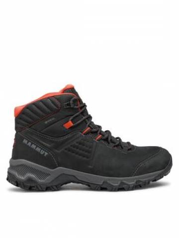 Mammut Трекінгові черевики Mercury IV Mid Gtx GORE-TEX 3030-04710-00654-1075 Чорний Mammut Трекінгові черевики Mercury IV Mid Gtx GORE-TEX 3030-04710-00654-1075 Чорний