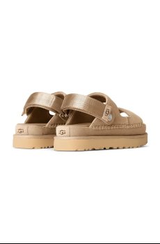 Замшевые шлепанцы UGG Goldenstar Glide