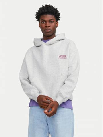 Jack&Jones Світшот Santorini 12253126 Білий Oversize Jack&Jones Світшот Santorini 12253126 Білий Oversize