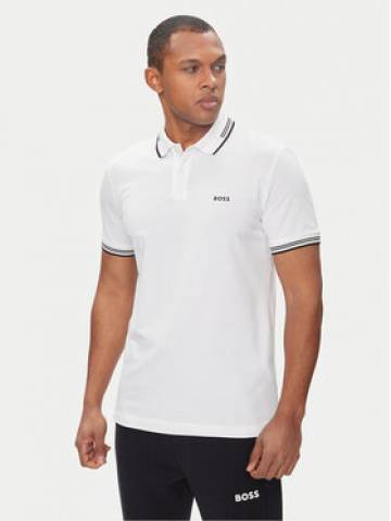 Boss Поло Paul 50506193 Білий Slim Fit Boss Поло Paul 50506193 Білий Slim Fit