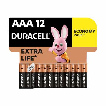 Алкалиновые батарейки Duracell AAA LR03/MN2400, 12 шт Алкалиновые батарейки Duracell AAA LR03/MN2400, 12 шт
