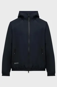 Мужская темно-синяя ветровка Синий M Woolrich 1183MRUT4045-3989