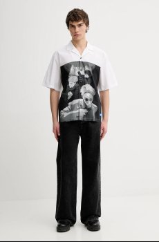 Хлопковая рубашка Hugo Blue HUGO x Jujutsu Kaisen