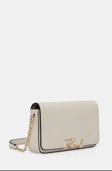 Кожаная сумочка Karl Lagerfeld K/SIGNATURE