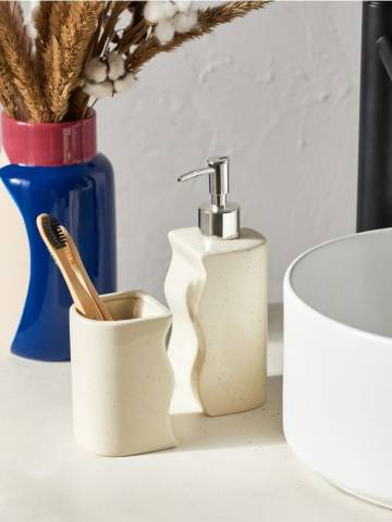 Дозатор для мила - кремовий