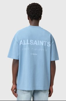 Хлопковая футболка AllSaints UNDERGROUND