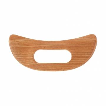 Деревянный скребок гуаша для массажа тела Reclaire