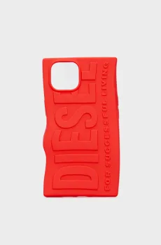 Красный чехол для телефона Diesel Silicone Case for iPhone 13/iPhone 14 Красный ONESIZE Diesel 54115