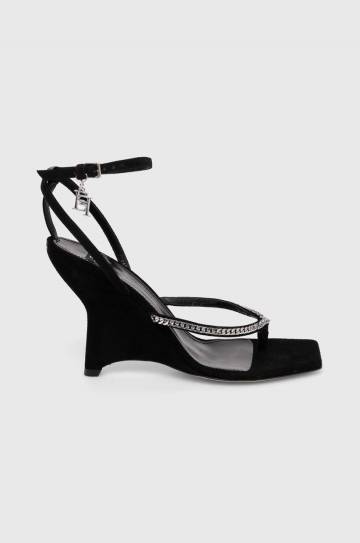 Сандалии Elisabetta Franchi цвет чёрный SA24L42E2 Сандалии Elisabetta Franchi цвет чёрный SA24L42E2