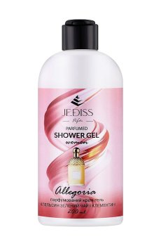 Парфюмированный крем-гель для душа Jediss Allegoria Parfumed Shower Gel женский, 200 мл