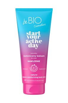 Изотонический увлажняющий лосьон для тела beBIO Start Your Active Day Natural Isotonic Moisturizing Body Lotion, 200 мл