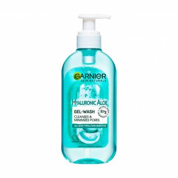 Гиалуроновый алоэ гель для умывания GARNIER Skin Naturals для всех типов кожи, даже чувствительной, 200 мл Гиалуроновый алоэ гель для умывания GARNIER Skin Naturals для всех типов кожи, даже чувствительной, 200 мл