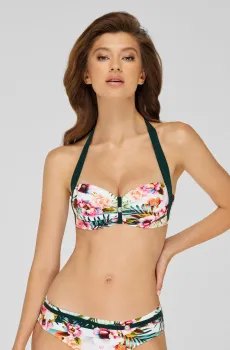 Женский лиф от купальника с узором Разноцветный 36C MARC&ANDRE L2103-Y-902