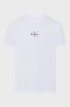 Мужская белая футболка GRAPHIC Белый XXL Calvin Klein Jeans LV04RB866G