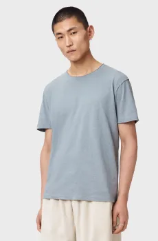 Мужская голубая футболка FLAX Голубой L AllSaints M029JE
