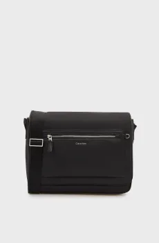 Мужская черная сумка для ноутбука MESSENGER Черный ONESIZE Calvin Klein LV04D3501G