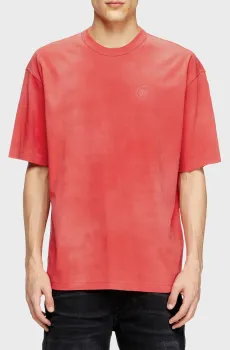 Мужская красная футболка T-WASH-MAGLIETTA Красный XL Diesel A17642 RQMAZ