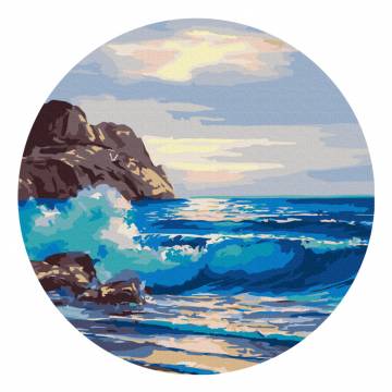 Картина за номерами Brushme Ранок на морі (RC00049M) Картина за номерами Brushme Ранок на морі (RC00049M)