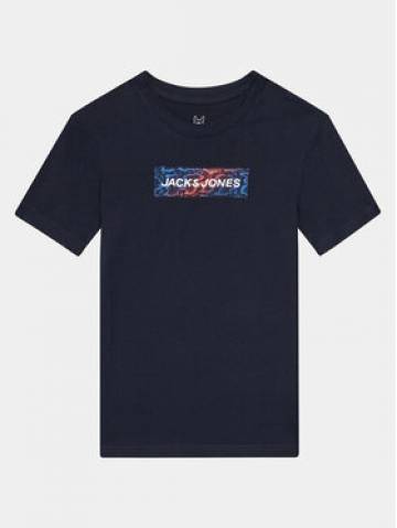 Jack&Jones Junior Футболка 12230890 Cиній Standard Fit Jack&Jones Junior Футболка 12230890 Cиній Standard Fit
