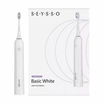 Электрическая звуковая зубная щетка Seysso Basic White, 1 шт
