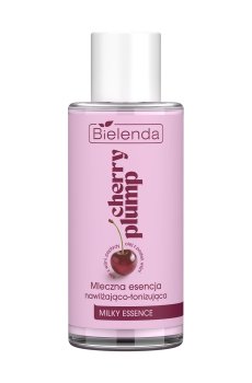 Увлажняющая и тонизирующая молочная эссенция для лица Bielenda Cherry Plump Milky Essence, 100 мл