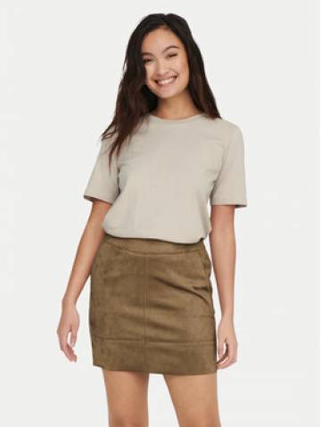 ONLY Футболка 15270390 Бежевий Regular Fit ONLY Футболка 15270390 Бежевий Regular Fit