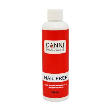 Средство для обезжиривания и дегидратации ногтей Canni Nail Prep, 220 мл Средство для обезжиривания и дегидратации ногтей Canni Nail Prep, 220 мл