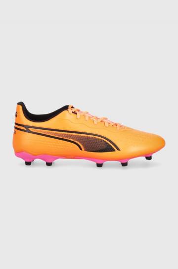 Обувь для футбола Puma korki King Match цвет оранжевый 107570 Обувь для футбола Puma korki King Match цвет оранжевый 107570