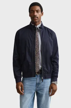Мужская темно-синяя куртка HARRINGTON Синий L Gant 7006601
