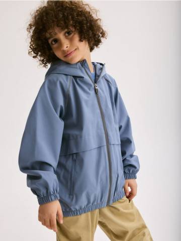 Reserved - Куртка з капюшоном oversize - steel blue - 8449X-95X Reserved - Куртка з капюшоном oversize - steel blue - 8449X-95X