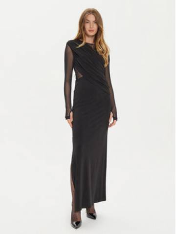 Eleh Вечірня сукня E00298 Чорний Slim Fit Eleh Вечірня сукня E00298 Чорний Slim Fit